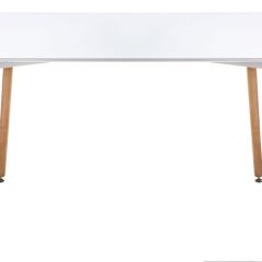 Стол деревянный Table 110 white / wood в Советском - sovetskiy.mebel24.online | фото 3