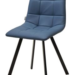 Стул CHILLI-Q SQUARE Oracul 795 Синий, экокожа PU / черный каркас, М-City в Советском - sovetskiy.mebel24.online | фото