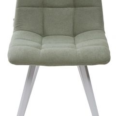 Стул CHILLI SQUARE UF860-11B мятный, ткань/ белый каркас М-City в Советском - sovetskiy.mebel24.online | фото 3