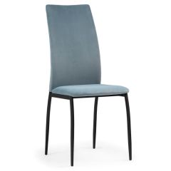 Стул на металлокаркасе Tod light blue / black в Советском - sovetskiy.mebel24.online | фото 3