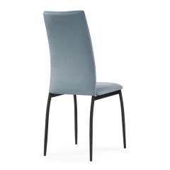 Стул на металлокаркасе Tod light blue / black в Советском - sovetskiy.mebel24.online | фото 5