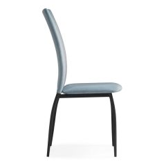 Стул на металлокаркасе Tod light blue / black в Советском - sovetskiy.mebel24.online | фото 7