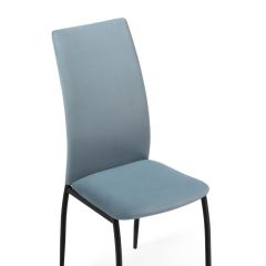 Стул на металлокаркасе Tod light blue / black в Советском - sovetskiy.mebel24.online | фото 9