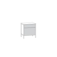 Трувор Тумба прикроватная 13.290 N в Советском - sovetskiy.mebel24.online | фото 2