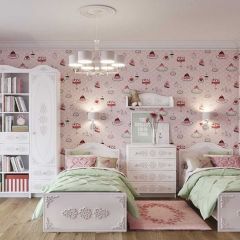 KI-KI ТД400.1 Тумба (белый/белое дерево) в Советском - sovetskiy.mebel24.online | фото 3