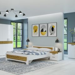 Тумба Милана (Белый/Сосна Гранд) в Советском - sovetskiy.mebel24.online | фото 3