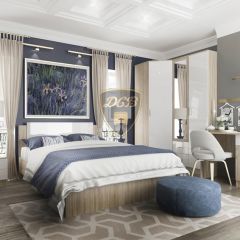 СОФИ СТБ400.1 Тумба прикроватная с 2-мя ящиками в Советском - sovetskiy.mebel24.online | фото 3