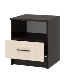 СОФИЯ Тумба прикроватная (венге/дуб белфорт) в Советском - sovetskiy.mebel24.online | фото 2