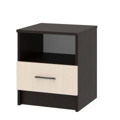 СОФИЯ Тумба прикроватная (венге/дуб белфорт) в Советском - sovetskiy.mebel24.online | фото