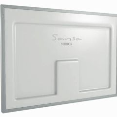 Зеркало Dream 100 alum с подсветкой Sansa (SD1024Z) в Советском - sovetskiy.mebel24.online | фото 2