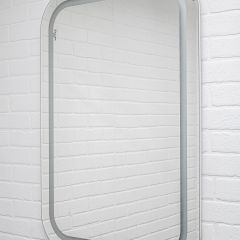 Зеркало Elis 100 white с подсветкой Sansa (SEe1045Z) в Советском - sovetskiy.mebel24.online | фото 2
