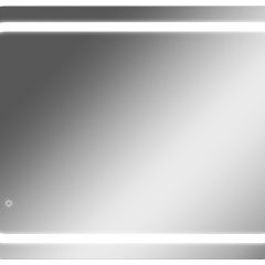 Зеркало Elis 100 white с подсветкой Sansa (SEe1045Z) в Советском - sovetskiy.mebel24.online | фото