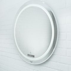 Зеркало Gia 75 white с подсветкой Sansa (SGa1044Z) в Советском - sovetskiy.mebel24.online | фото 2