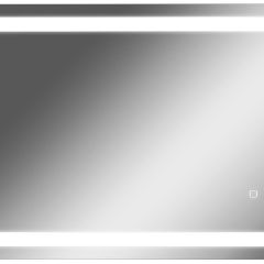 Зеркало Прага 800х550 с подсветкой Домино (GL7021Z) в Советском - sovetskiy.mebel24.online | фото 1