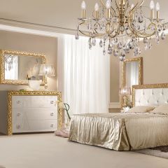 Зеркало Тиффани Premium слоновая кость/золото (ТФ/01(П) в Советском - sovetskiy.mebel24.online | фото 2