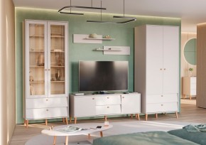 АФИНА Гостиная (модульная) кашемир серый в Советском - sovetskiy.mebel24.online | фото 1