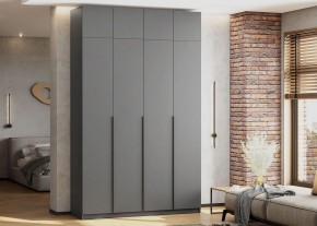 Антресоль 1600 «ШК-5» Графит серый в Советском - sovetskiy.mebel24.online | фото 4