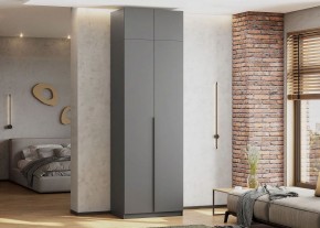 Антресоль 800 «ШК-5» Графит серый в Советском - sovetskiy.mebel24.online | фото 4