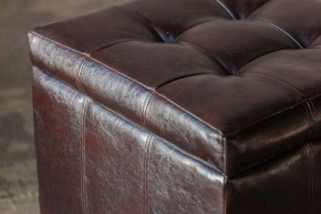Банкетка-сундук Лонг коричневая в Советском - sovetskiy.mebel24.online | фото 4