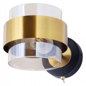 Бра Arte Lamp Carlo A8205AP-1BK в Советском - sovetskiy.mebel24.online | фото