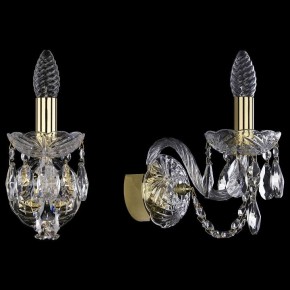 Бра Bohemia Ivele Crystal 1400 1402B/1/141/G в Советском - sovetskiy.mebel24.online | фото 3