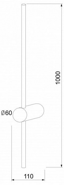 Бра Elektrostandard Cane a061491 в Советском - sovetskiy.mebel24.online | фото 3