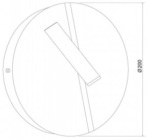Бра Elektrostandard Drom a055362 в Советском - sovetskiy.mebel24.online | фото 2