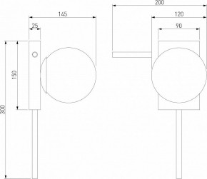 Бра Eurosvet Fredo 40036/1 латунь в Советском - sovetskiy.mebel24.online | фото 4
