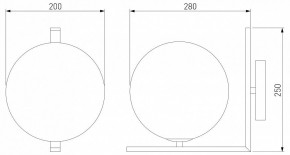 Бра Eurosvet Shape 70131/1 хром в Советском - sovetskiy.mebel24.online | фото 4