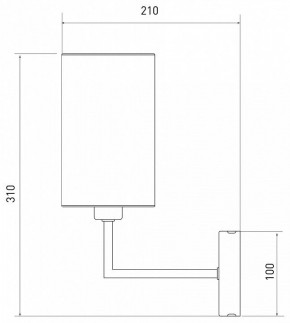 Бра Eurosvet Soffio 60134/1 никель в Советском - sovetskiy.mebel24.online | фото 2