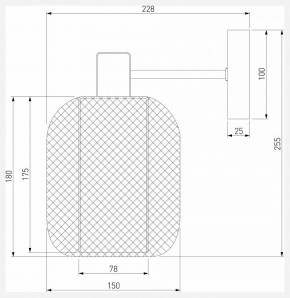 Бра Eurosvet Voile 30192/1 золото в Советском - sovetskiy.mebel24.online | фото 4