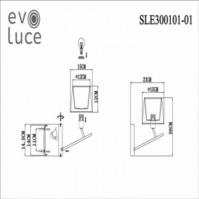 Бра EVOLUCE Denice SLE300101-01 в Советском - sovetskiy.mebel24.online | фото 7