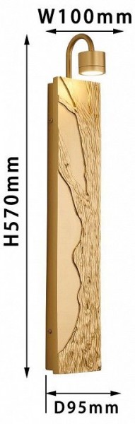Бра Favourite Exemplum 4127-1W в Советском - sovetskiy.mebel24.online | фото 3