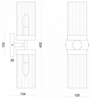 Бра Favourite Radiales 3099-2W в Советском - sovetskiy.mebel24.online | фото 4