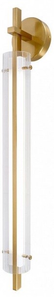Бра Indigo Vitreo 11067/1W Brass в Советском - sovetskiy.mebel24.online | фото