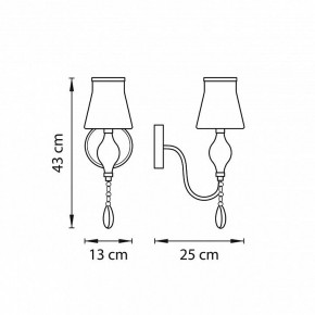 Бра Lightstar Escica 806610 в Советском - sovetskiy.mebel24.online | фото 3