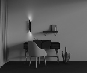 Бра Maytoni Calipso C082WL-24W2.7K-B в Советском - sovetskiy.mebel24.online | фото 4