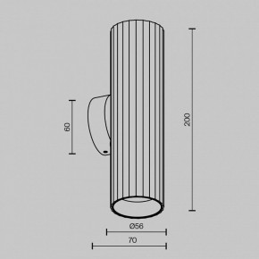 Бра Maytoni Calipso C106WL-02-GU10-W в Советском - sovetskiy.mebel24.online | фото 6