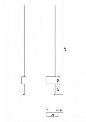 Бра Maytoni Pars C070WL-L6GB3K в Советском - sovetskiy.mebel24.online | фото 3