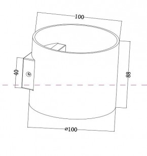 Бра Maytoni Rond C066WL-01MG в Советском - sovetskiy.mebel24.online | фото 3