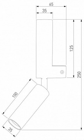 Бра с подсветкой Eurosvet Pitch 40020/1 LED хром в Советском - sovetskiy.mebel24.online | фото 2