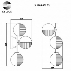 Бра ST-Luce Todo SL1184.401.03 в Советском - sovetskiy.mebel24.online | фото 6