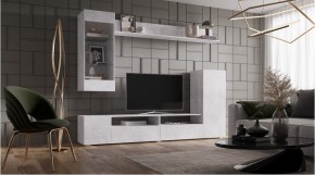 ДАЛЛАС Гостиная (модульная) цемент светлый в Советском - sovetskiy.mebel24.online | фото