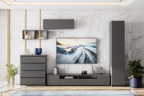 ДЕНВЕР Пенал (Графит серый) в Советском - sovetskiy.mebel24.online | фото 4