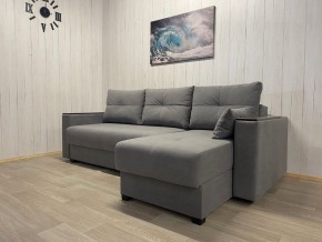 Диван угловой Комфорт-3 (НПБ+МДФ) велюр Galaxy Lite 26 в Советском - sovetskiy.mebel24.online | фото 2