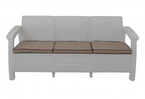 Диван Yalta Premium Sofa 3 Set (Ялта) белый (+подушки под спину) в Советском - sovetskiy.mebel24.online | фото 2