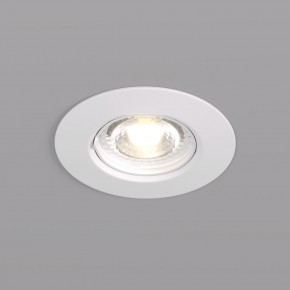 DK3028-WH Встраиваемый светильник, IP 20, 10 Вт, GU5.3, LED, белый, пластик в Советском - sovetskiy.mebel24.online | фото 1