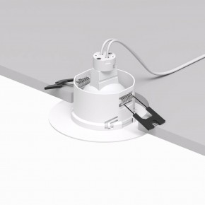 DK3028-WH Встраиваемый светильник, IP 20, 10 Вт, GU5.3, LED, белый, пластик в Советском - sovetskiy.mebel24.online | фото 3