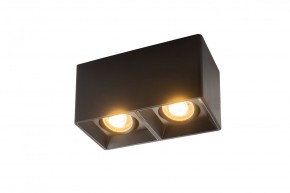 DK3035-BK Светильник накладной IP 20, 10 Вт, GU5.3, LED, черный, пластик в Советском - sovetskiy.mebel24.online | фото 1