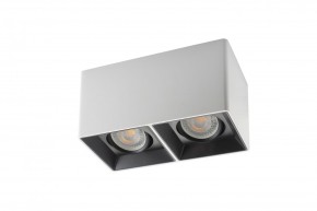 DK3035-WB Светильник накладной IP 20, 10 Вт, GU5.3, LED, белый/черный, пластик в Советском - sovetskiy.mebel24.online | фото 2